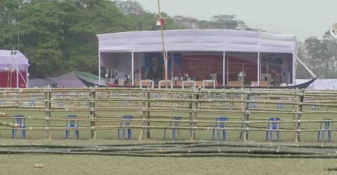 প্রধানমন্ত্রী শেখ হাসিনাকে বরণ করতে প্রস্তুত ময়মনসিংহ