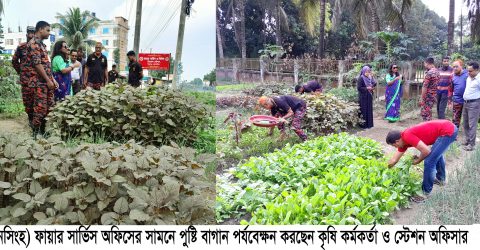 ঈশ্বরগঞ্জে বাড়ছে পুষ্টিবাগানের সংখ্যা কমছে আমদানি নির্ভরতা