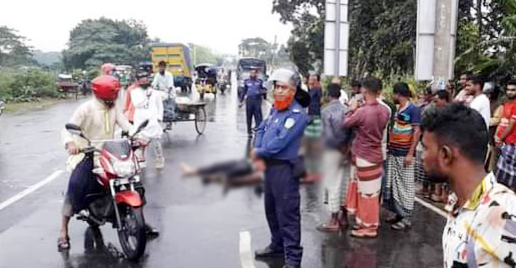 তারাকান্দায় সিএনজি-মোটরসাইকেল সংঘর্ষে নিহত -২