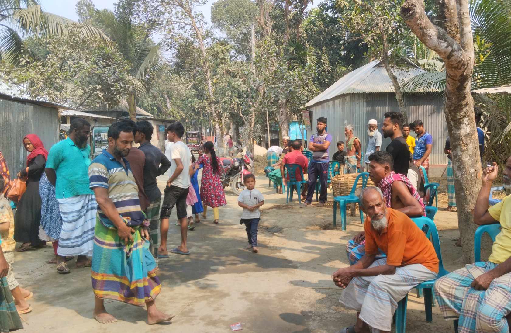 নান্দাইলে চলন্ত অটোরিকশা উল্টে চালক নিহত