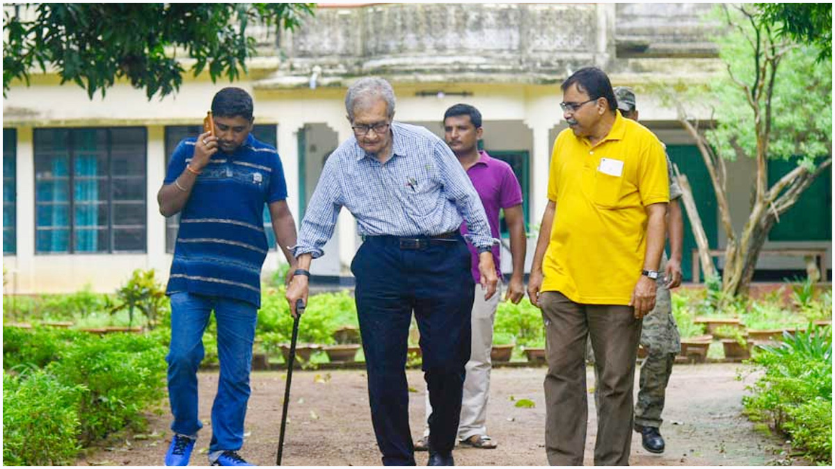 অমর্ত্য সেনকে শান্তিনিকেতনের বাড়ি থেকে উচ্ছেদে নোটিশ